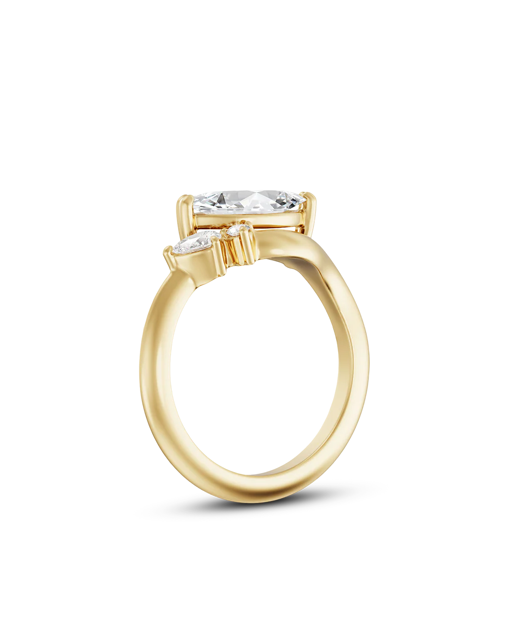 Ayla 1.12ct East West Marquise Diamond Ring - Image 9