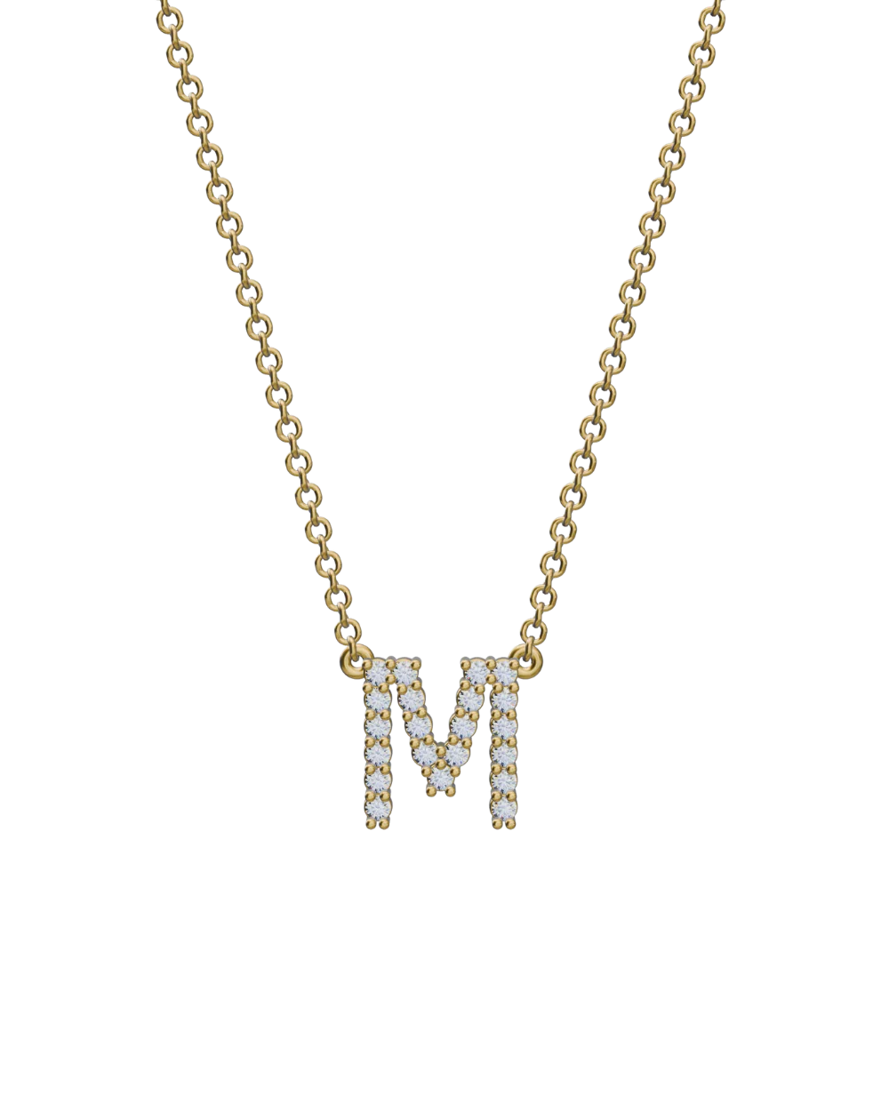 Diamond Initial Necklace - Image 26