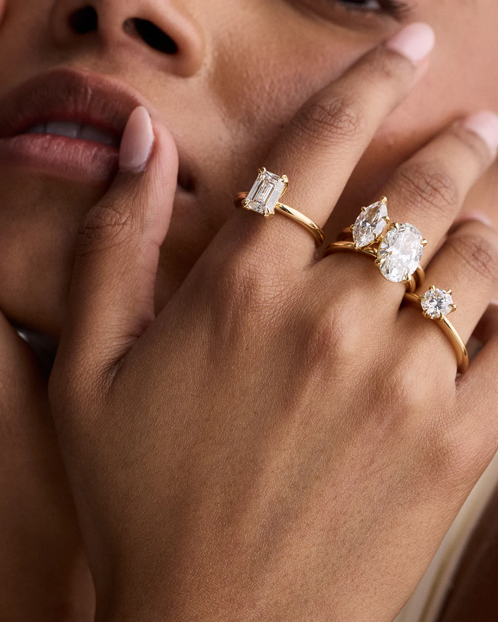 Jessica 1ct Brilliant Round Solitaire Diamond Ring - Image 4