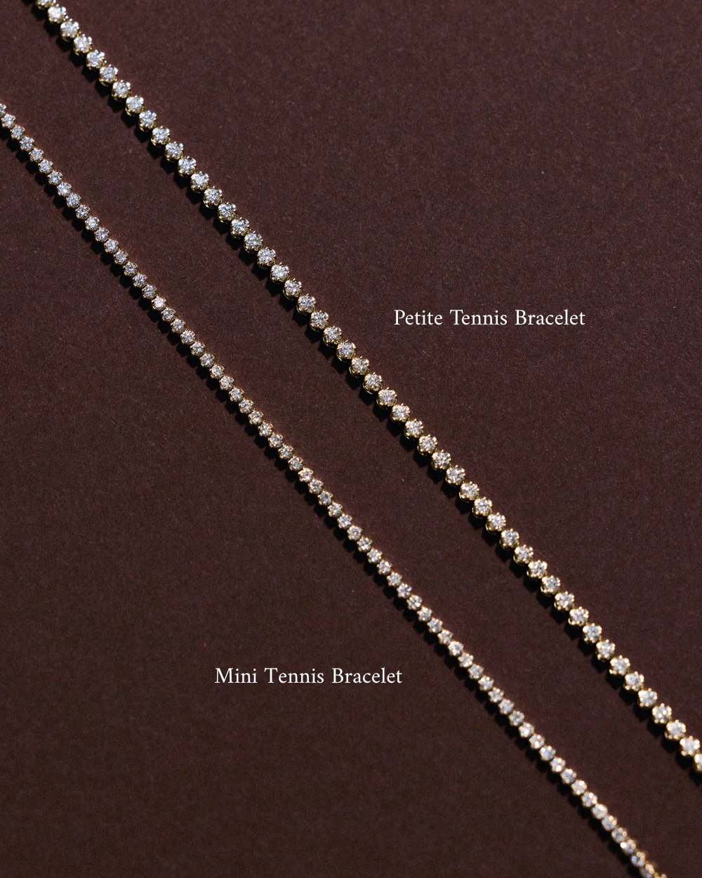 Petite Natural Diamond Tennis Bracelet - Image 10